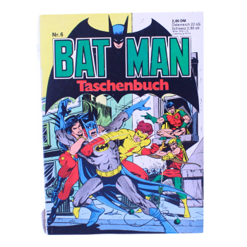 Batman Taschenbuch Nr. 6 Ehapa 1979 Die Terror-Brigade | Hoppla-Stuff